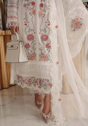 Zarqash Luxury Lawn Unstitched Embroidered 3 Piece Suit ZQL-006 NAYA