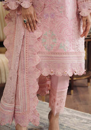 Zarqash Luxury Lawn Unstitched Embroidered 3 Piece Suit ZQL-008 AMARA