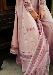 Zarqash Tresor Embroidered Luxury Lawn Unstitched 3Pc Suit ZQT 001 FAYE