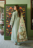 Zarqash Tresor Embroidered Luxury Lawn Unstitched 3Pc Suit ZQT 009 GISELLE