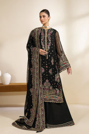 Zarif Meraki Embroidered Chiffon Unstitched 3Pc Suit - MEHSKI