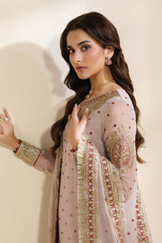 Zarif Meraki Embroidered Chiffon Unstitched 3Pc Suit - SAMA