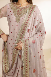 Zarif Meraki Embroidered Chiffon Unstitched 3Pc Suit - SAMA