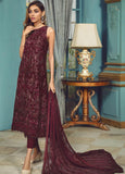 Zarif Rangrez Luxury Embroidered Chiffon Unstitched 3Pc Suit ZR-06 IRENE