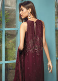 Zarif Rangrez Luxury Embroidered Chiffon Unstitched 3Pc Suit ZR-06 IRENE