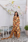 Feathers Premium Printed Lawn Unstitched 3Pc Suit ZUBIYA-FT133