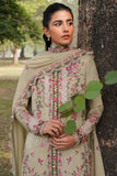 ZAHA Embroidered Karandi Unstitched 3Pc Suit ZW2-23-01 SARV