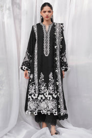 ZAHA Embroidered Karandi Unstitched 3Pc Suit ZW2-23-03 FIRUZEH