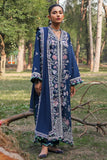 ZAHA Embroidered Slub Khaddar Unstitched 3Pc Suit ZW2-23-09 ZHIAN
