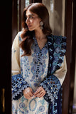 ZAHA by Khadijah Shah Embroidered Karandi Unstitched 3Pc Suit ZW23-07