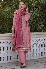 ZAHA by Khadijah Shah Embroidered Khaddar Unstitched 3Pc Suit ZW23-08