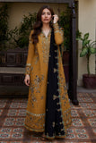 ZAHA by Khadijah Shah Embroidered Khaddar Unstitched 3Pc Suit ZW23-11