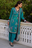 ZAHA by Khadijah Shah Embroidered Khaddar Unstitched 3Pc Suit ZW23-13