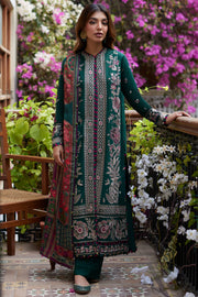 ZAHA by Khadijah Shah Embroidered Khaddar Unstitched 3Pc Suit ZW23-14