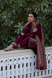 ZAHA by Khadijah Shah Embroidered Khaddar Unstitched 3Pc Suit ZW23-15
