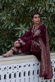 ZAHA by Khadijah Shah Embroidered Khaddar Unstitched 3Pc Suit ZW23-15