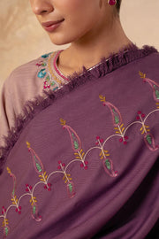 Coco by Zara Shahjahan Unstitched Embroidered Khaddar 3Pc Suit ZW23-1A