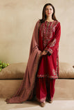 Coco by Zara Shahjahan Unstitched Embroidered Khaddar 3Pc Suit ZW23-2B