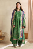 Coco by Zara Shahjahan Unstitched Embroidered Linen 3Pc Suit ZW23-3B