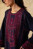 Coco by Zara Shahjahan Unstitched Embroidered Linen 3Pc Suit ZW23-4B