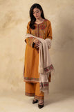 Coco by Zara Shahjahan Unstitched Embroidered Linen 3Pc Suit ZW23-5A