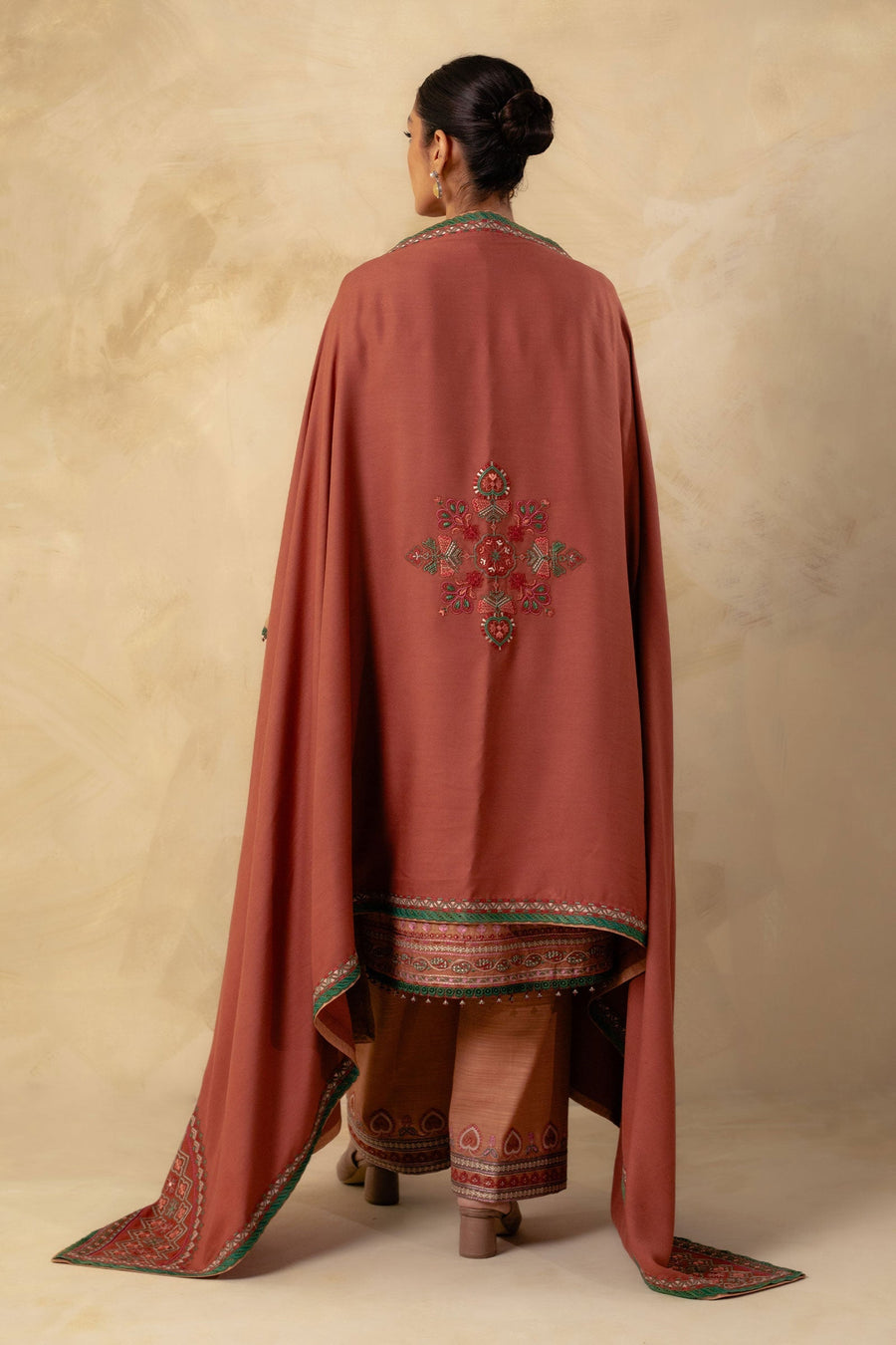 Coco by Zara Shahjahan Unstitched Embroidered Khaddar 3Pc Suit ZW23-7A