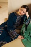 Coco by Zara Shahjahan Unstitched Embroidered Khaddar 3Pc Suit ZW23-7B