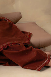 Coco by Zara Shahjahan Unstitched Embroidered Khaddar 3Pc Suit ZW23-8A