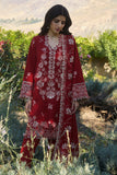 ZAHA by Khadijah Shah Embroidered Khaddar Unstitched 3Pc Suit ZW24-02