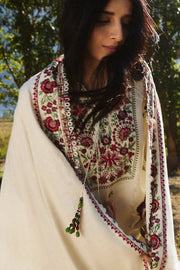 ZAHA by Khadijah Shah Embroidered Karandi Unstitched 3Pc Suit ZW24-07