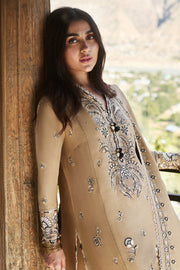 ZAHA by Khadijah Shah Embroidered Karandi Unstitched 3Pc Suit ZW24-10