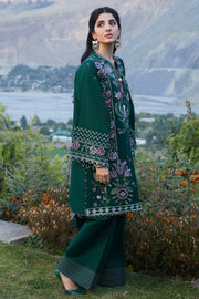 ZAHA by Khadijah Shah Embroidered Khaddar Unstitched 3Pc Suit ZW24-11