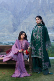 ZAHA by Khadijah Shah Embroidered Khaddar Unstitched 3Pc Suit ZW24-11