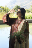 ZAHA by Khadijah Shah Embroidered Jacquard Unstitched 3Pc Suit ZW24-14