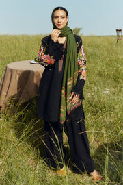 Coco by Zara Shahjahan Winter Unstitched Khaddar 3Pc Suit ZW24-6A OPAL