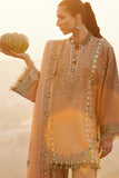 ZAHA by Khadijah Shah Embroidered Khaddar Unstitched 3Pc Suit ZW25-01 NEELAM