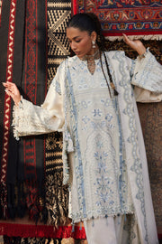 ZAHA by Khadijah Shah Embroidered Khaddar Unstitched 3Pc Suit ZW25-02 LEILA