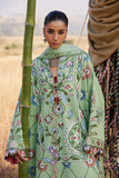 ZAHA by Khadijah Shah Embroidered Khaddar Unstitched 3Pc Suit ZW25-03 NARMEEN