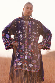 ZAHA by Khadijah Shah Embroidered Khaddar Unstitched 3Pc Suit ZW25-04 ZAREEN