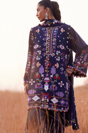 ZAHA by Khadijah Shah Embroidered Khaddar Unstitched 3Pc Suit ZW25-04 ZAREEN