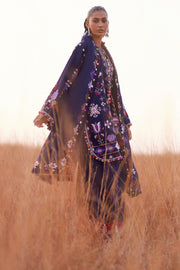 ZAHA by Khadijah Shah Embroidered Khaddar Unstitched 3Pc Suit ZW25-04 ZAREEN