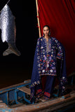 ZAHA by Khadijah Shah Embroidered Khaddar Unstitched 3Pc Suit ZW25-04 ZAREEN