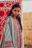 ZAHA by Khadijah Shah Embroidered Karandi Unstitched 3Pc Suit ZW25-06 NAYAB