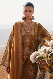 ZAHA by Khadijah Shah Embroidered Jacquard Unstitched 3Pc Suit ZW25-10 HEER