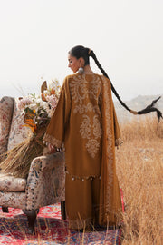 ZAHA by Khadijah Shah Embroidered Jacquard Unstitched 3Pc Suit ZW25-10 HEER