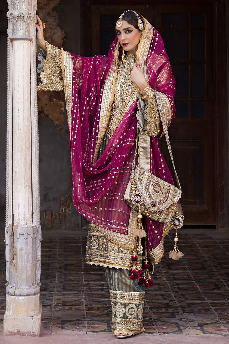 Mohsin Naveed Ranjha Zarlish Festive Unstitched 3Pc Suit ZWU-23-26