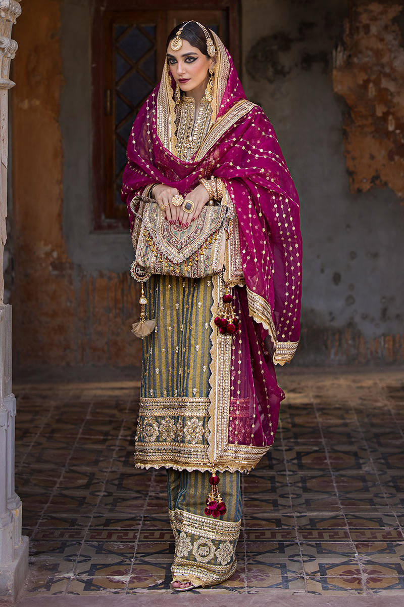 Mohsin Naveed Ranjha Zarlish Festive Unstitched 3Pc Suit ZWU-23-26