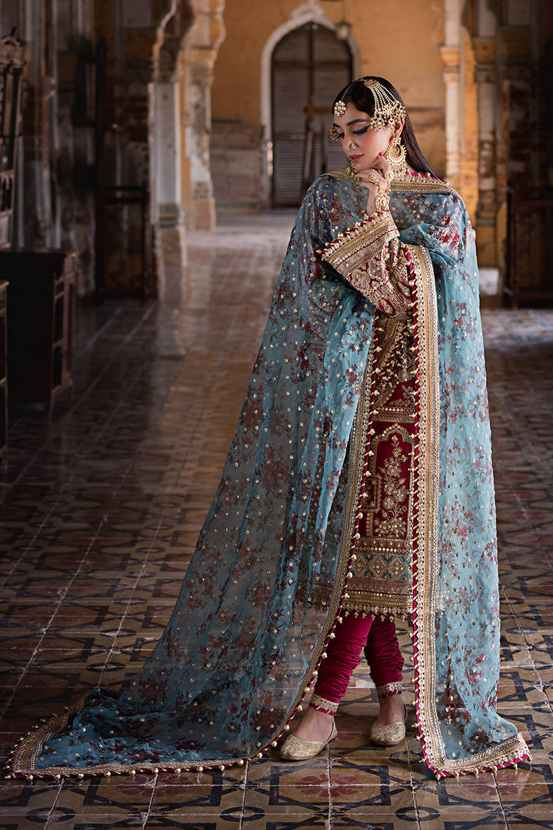 Mohsin Naveed Ranjha Zarlish Festive Unstitched 3Pc Suit ZWU-23-29