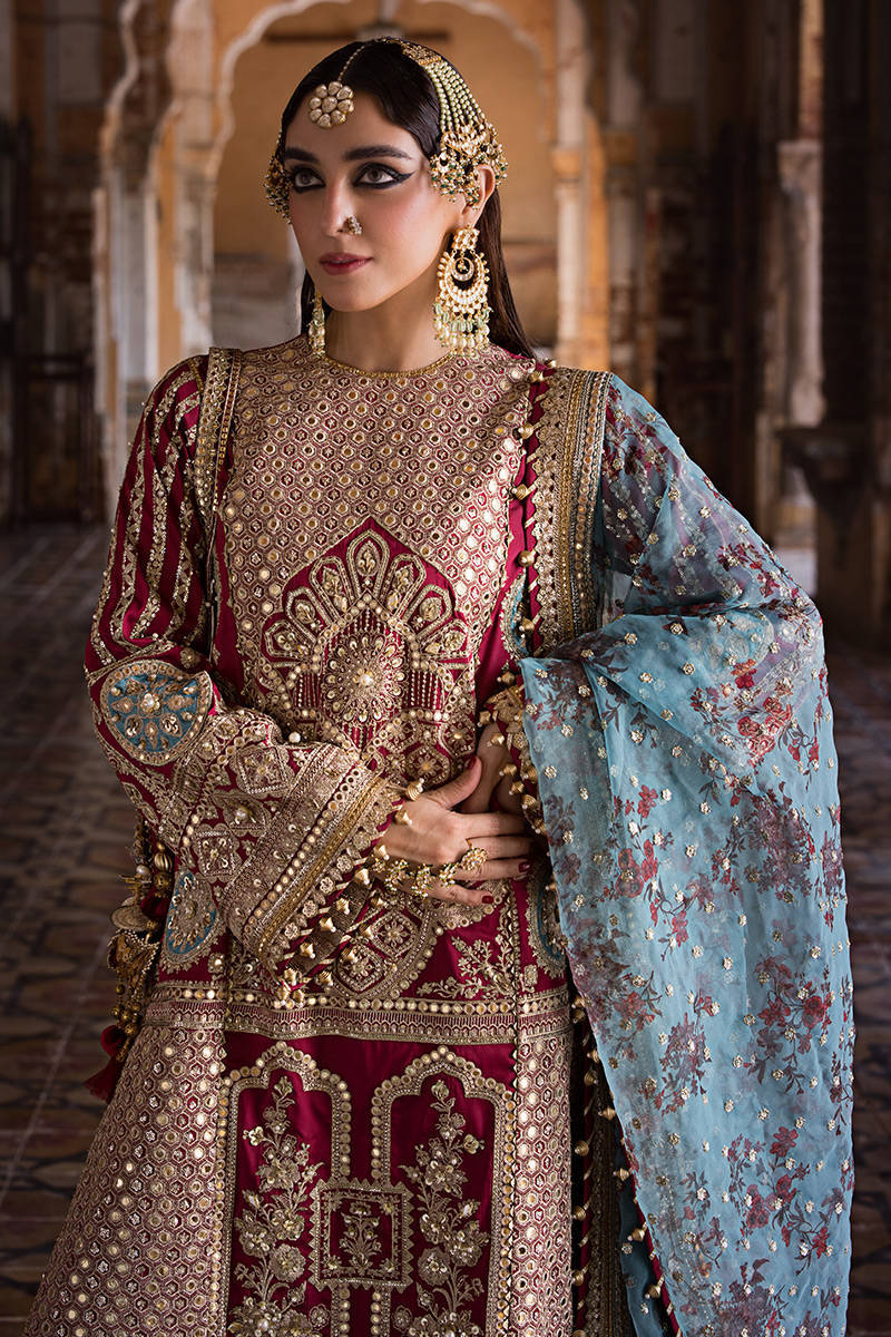 Mohsin Naveed Ranjha Zarlish Festive Unstitched 3Pc Suit ZWU-23-29