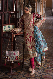 Mohsin Naveed Ranjha Zarlish Festive Unstitched 3Pc Suit ZWU-23-29